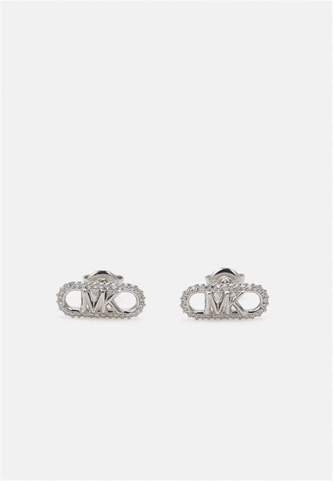 michael kors ohrringe schloss silber|Women's Silver Earrings .